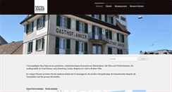 Desktop Screenshot of hotelanker-romanshorn.ch
